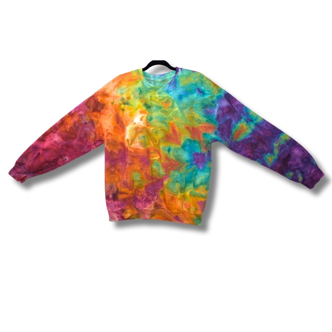 Tie-Dye Large L Unisex Tiedye Sweatshirt