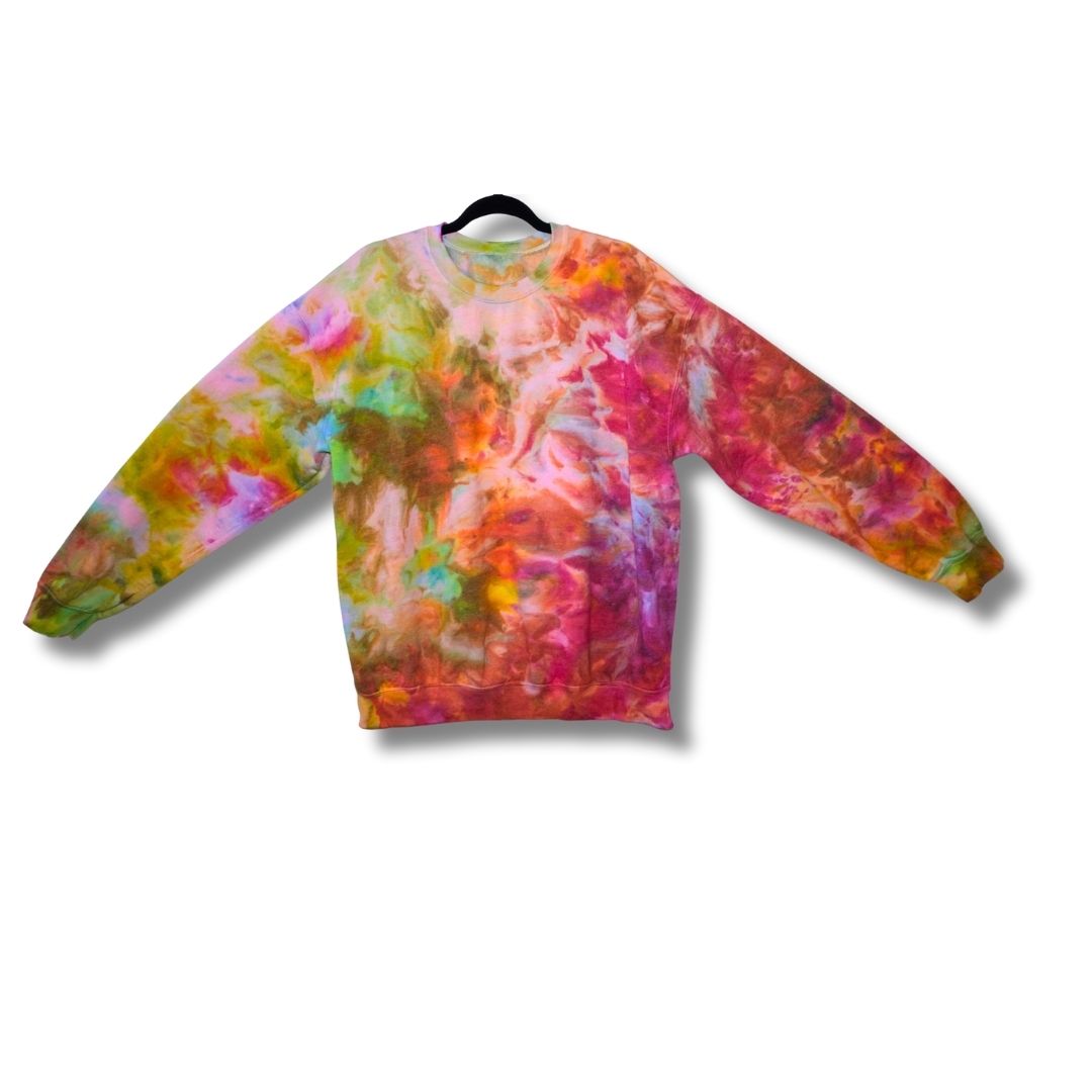 Tie-Dye Large L Unisex Tiedye Sweatshirt