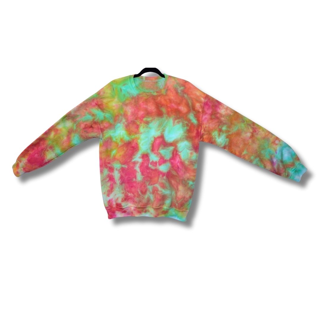 Tie-Dye Medium M Unisex Tiedye Sweatshirt