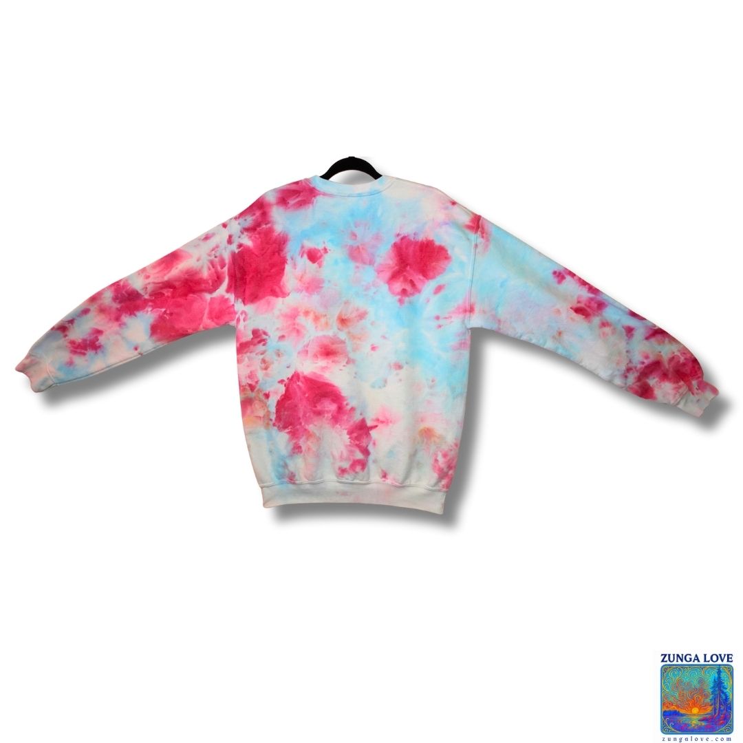 Tie-Dye Medium M Unisex Tiedye Sweatshirt