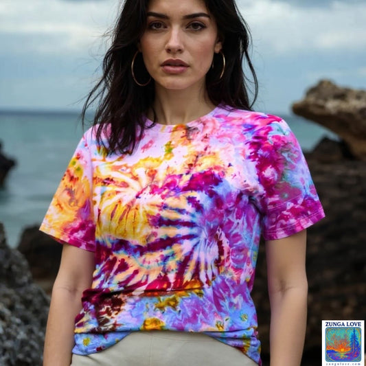 Tie-Dye Medium M Unisex Tiedye Tshirt