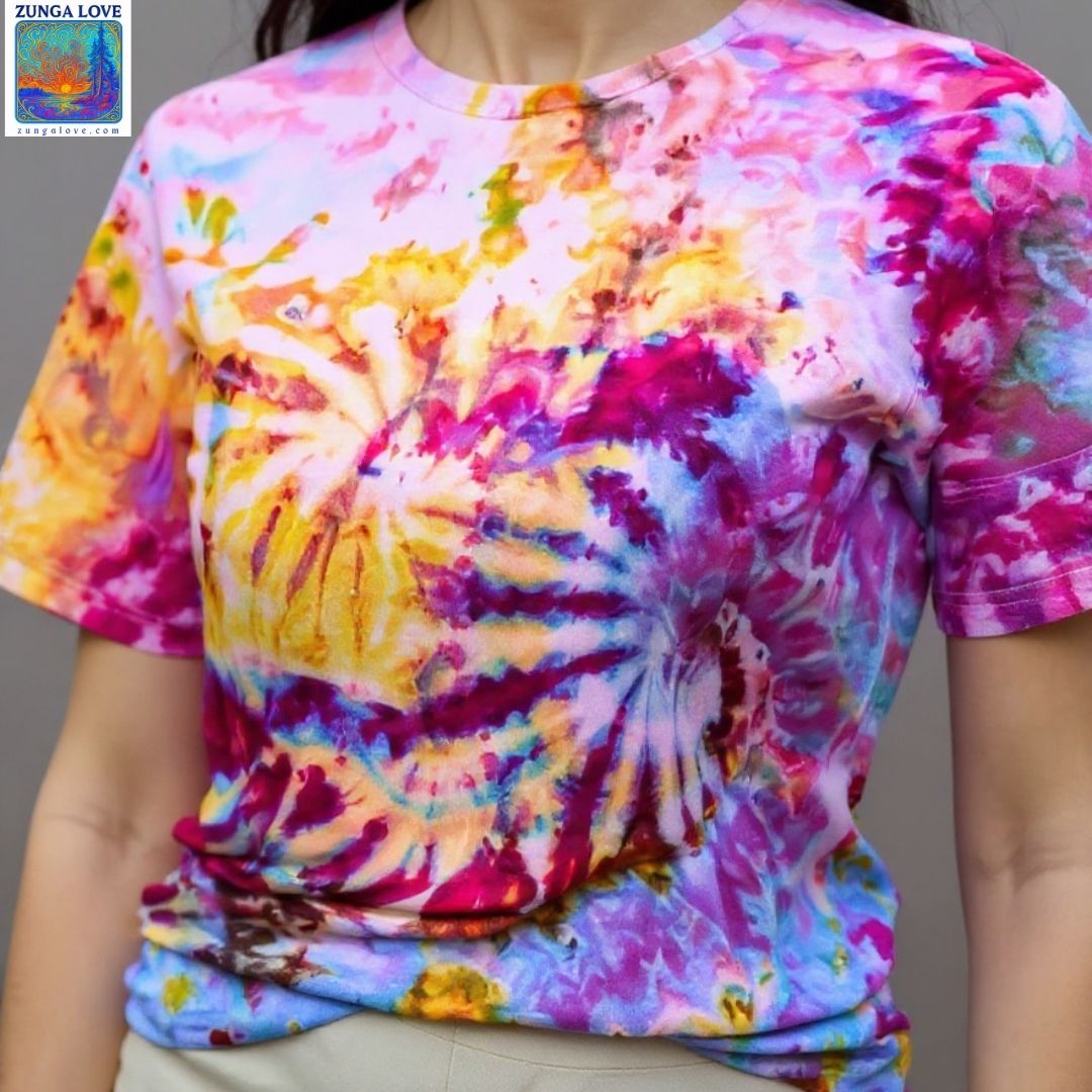 Tie-Dye Medium M Unisex Tiedye Tshirt