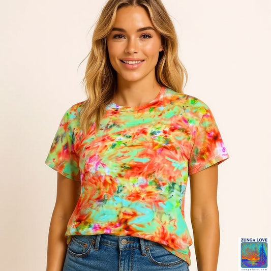 Tie-Dye Medium M Unisex Tiedye Tshirt