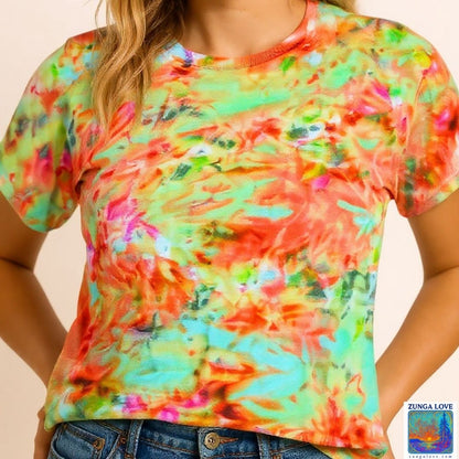 Tie-Dye Medium M Unisex Tiedye Tshirt