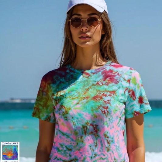 Tie-Dye Medium M Unisex Tiedye Tshirt