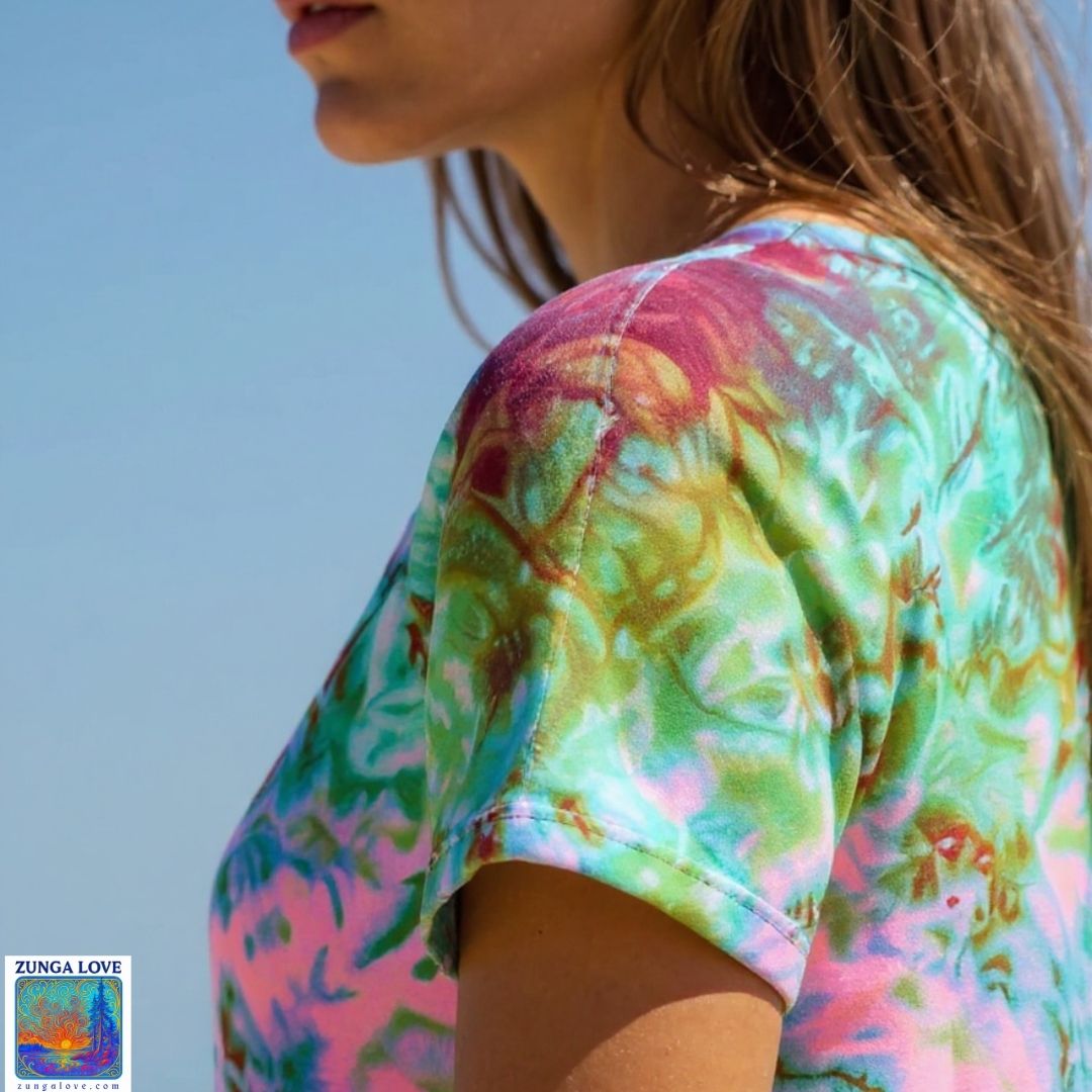 Tie-Dye Medium M Unisex Tiedye Tshirt