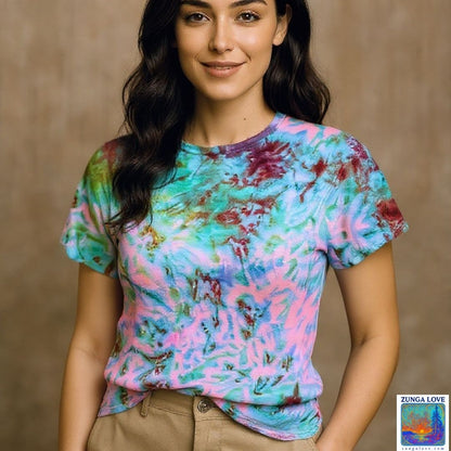 Tie-Dye Medium M Unisex Tiedye Tshirt
