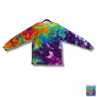 Tie-Dye Large L Unisex Tiedye Long Sleeve Tshirt