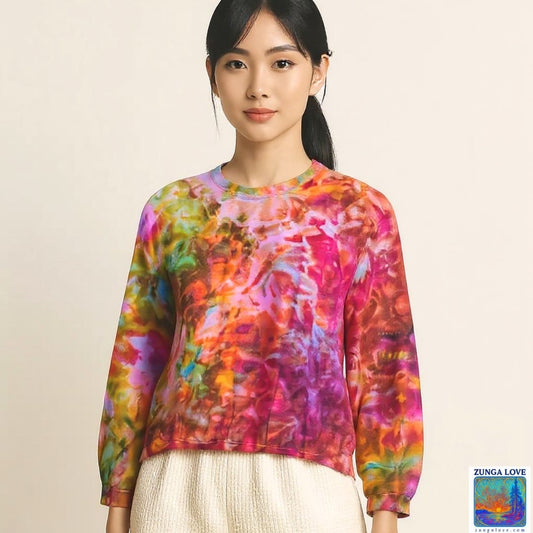 Tie-Dye Large L Unisex Tiedye Sweatshirt