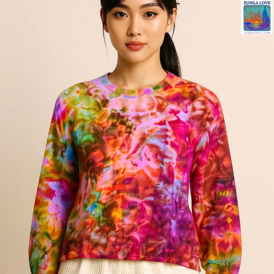 Tie-Dye Large L Unisex Tiedye Sweatshirt