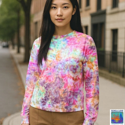 Tie-Dye Large L Unisex Tiedye Sweatshirt