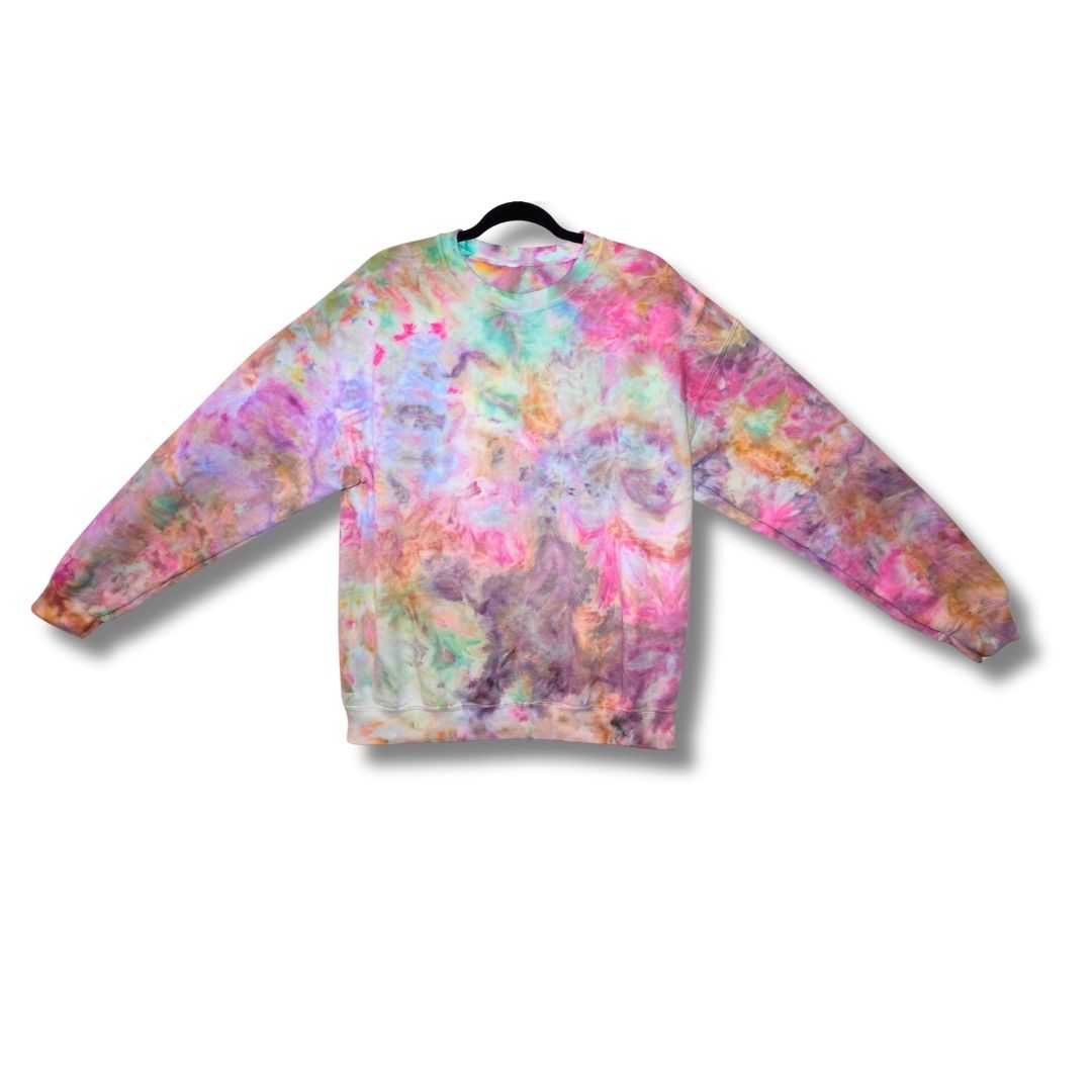 Tie-Dye Large L Unisex Tiedye Sweatshirt