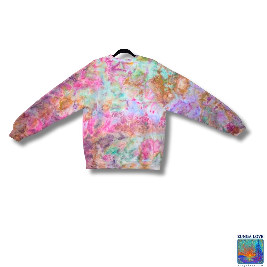 Tie-Dye Large L Unisex Tiedye Sweatshirt