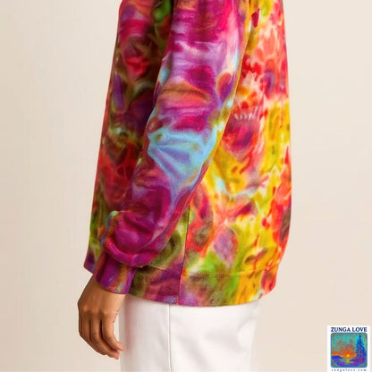 Tie-Dye Medium M Unisex Tiedye Sweatshirt