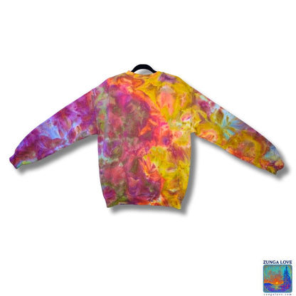 Tie-Dye Medium M Unisex Tiedye Sweatshirt