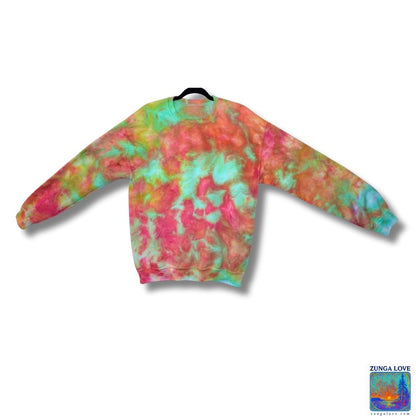 Tie-Dye Medium M Unisex Tiedye Sweatshirt