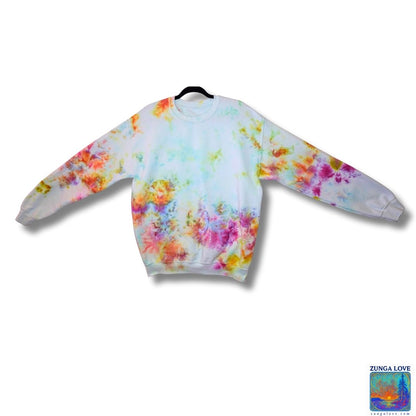 Tie-Dye Medium M Unisex Tiedye Sweatshirt