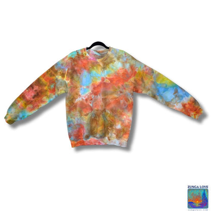 Tie-Dye Medium M Unisex Tiedye Sweatshirt
