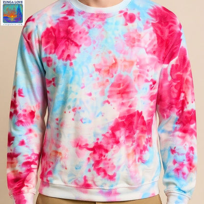 Tie-Dye Medium M Unisex Tiedye Sweatshirt
