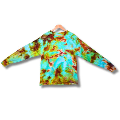 Tie-Dye Large L Unisex Long Sleeve Tiedye Tshirt