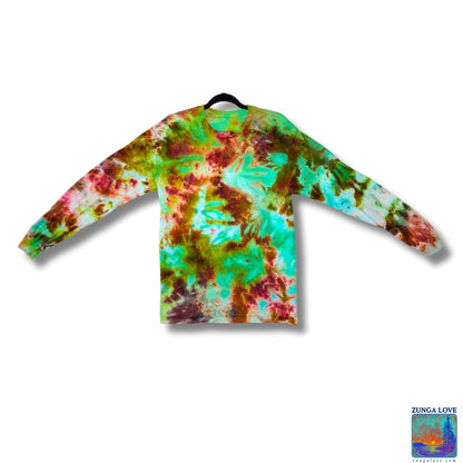 Tie-Dye Medium M Unisex Tiedye Long Sleeve Tshirt