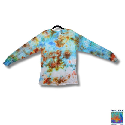 Tie-Dye Medium M Unisex Long Sleeve Tiedye Tshirt