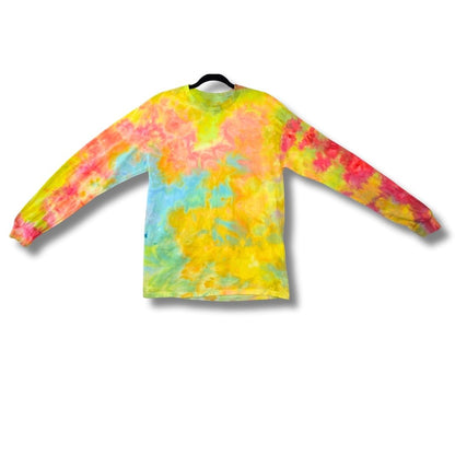 Tie-Dye Medium M Unisex Long Sleeve Tiedye Tshirt